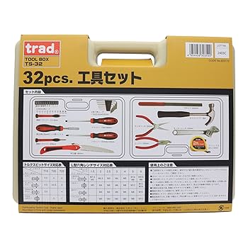 教材セット TS-32 工具セット 複合品 セット 32pcs.工具セット｜株式会社
